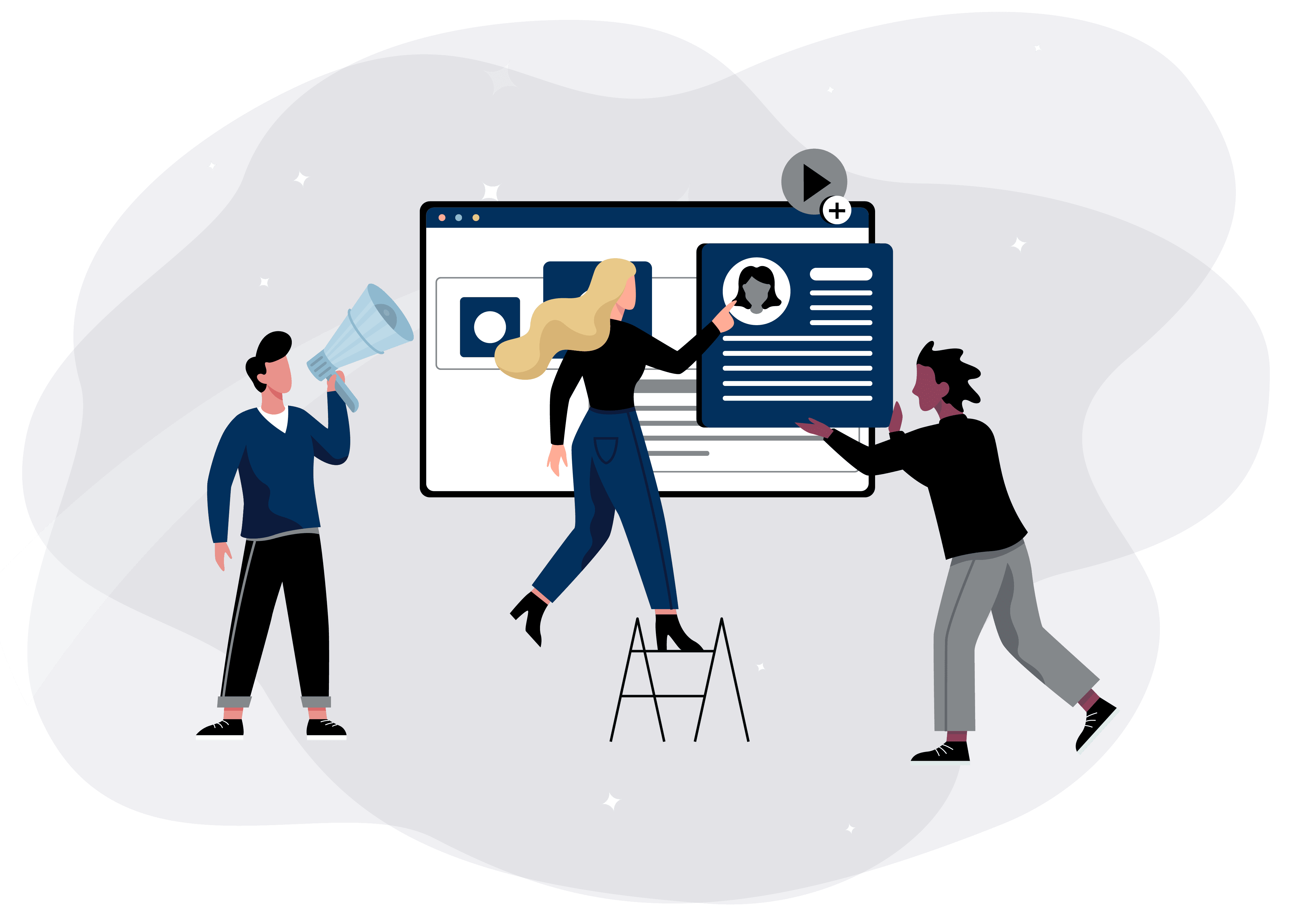 Email and Communication Illustration