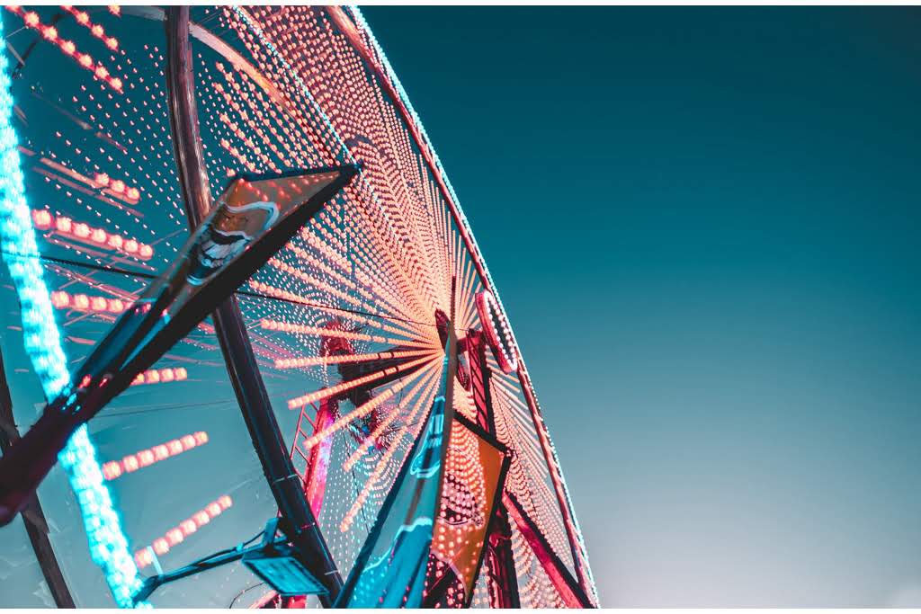 Ferris wheel at a carnival