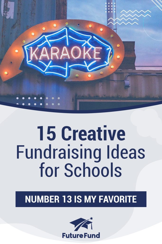 creative fundraising ideas for schools Pinterest photo