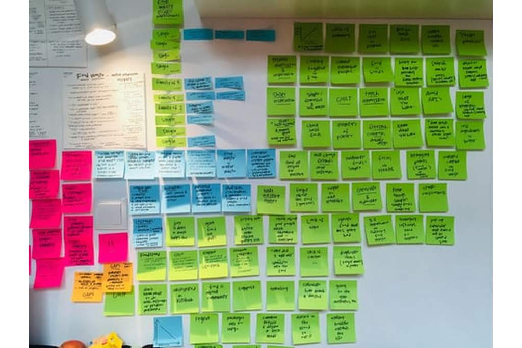 post it notes as a to do list