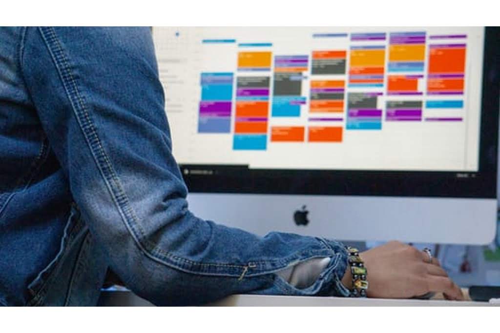 picture of a google calendar