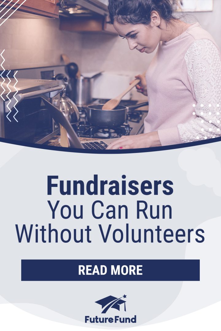 fundraisers you can run without volunteers pinterest photo