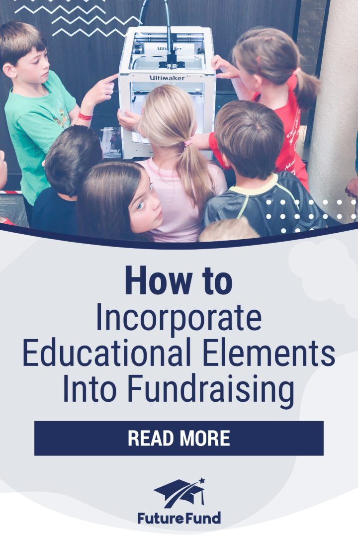 How to incorporate educational elements into fundraising