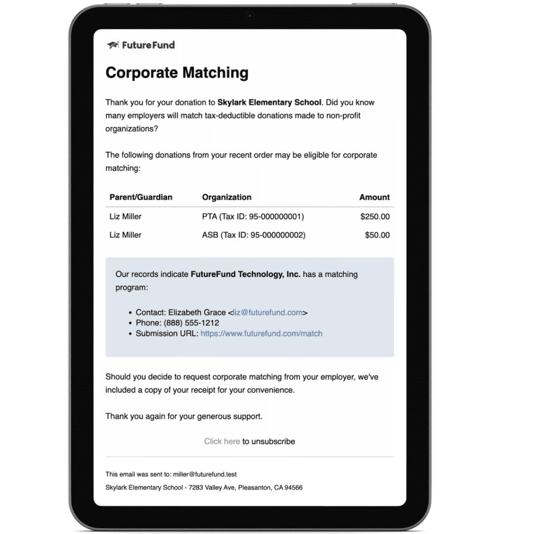 futurefund-corporate-matching-mockup futurefund corporate matching mockup<br />